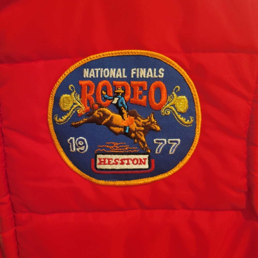 NFR vintage vest 1977
